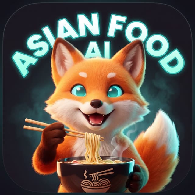 Asian Food AI: Scan & Explore icon
