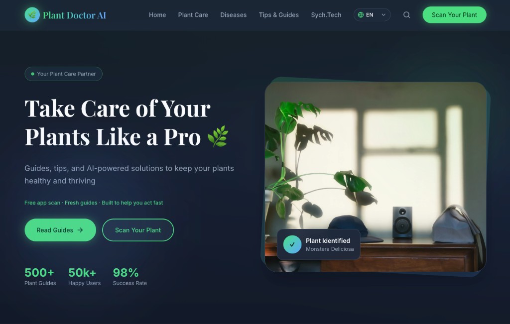 Plant Doctor AI — Blog — preview